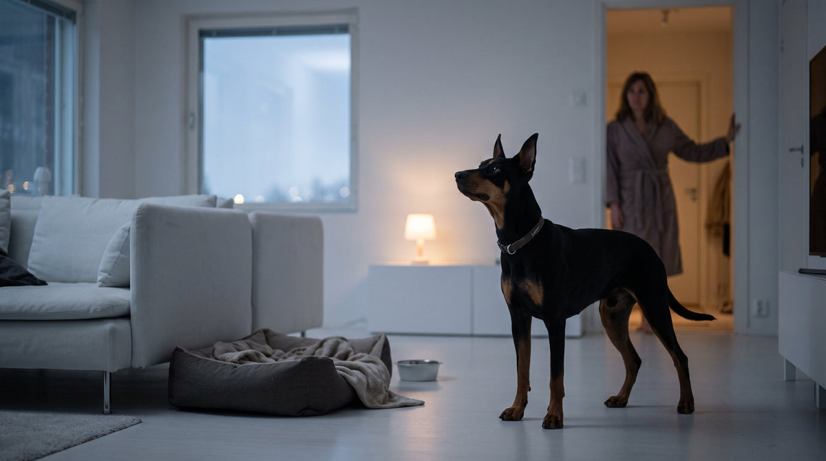 Hund ist unruhig nachts: Ursachen & was hilft