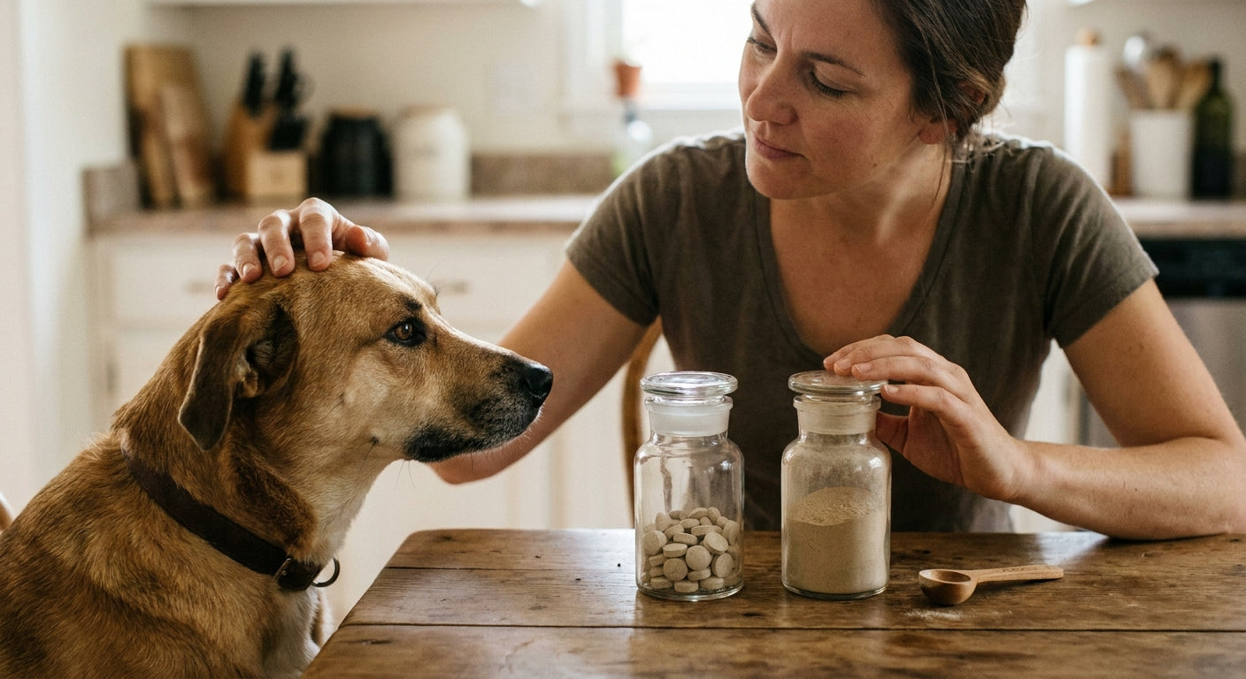 Durchfall Hund Apotheke rezeptfrei: Tabletten oder Pulver?